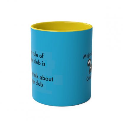 Cribbage mug blue. Cribbage club, two-tone, 11oz - Image 21