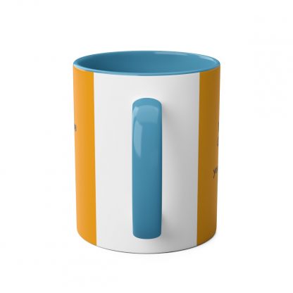 Cribbage mug orange. Cribbage club, two-tone, 11oz - Image 13