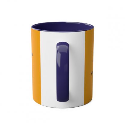 Cribbage mug orange. Cribbage club, two-tone, 11oz - Image 23