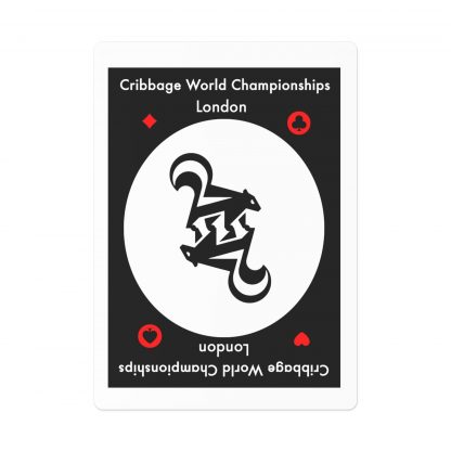 Cribbage playing cards, world championships London