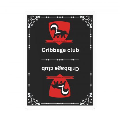 Cribbage playing cards, prepare to be skunked