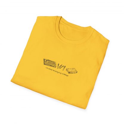 Cribbage T-shirt - rather play cribbage - Image 44