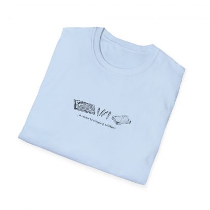 Cribbage T-shirt - rather play cribbage